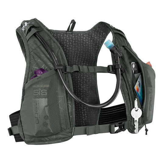 EVOC Hydro Pro 1.5 + 1.5l Bladder, Hydration Bag, Volume: 1.5L, Bladder: Included (1.5L), Dark Olive