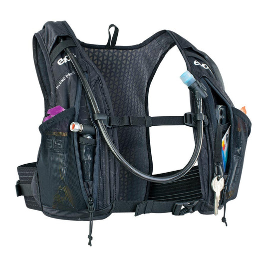 EVOC Hydro Pro 3 + 1.5l Bladder, Hydration Bag, Volume: 3L, Bladder: Included (1.5L), Black