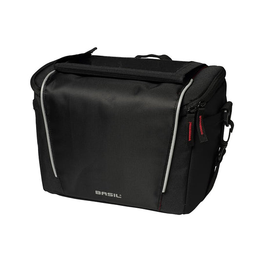 Basil Sport Design Handlebar Bag, 7L, Black