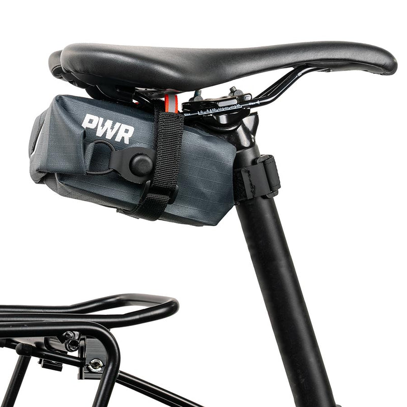 Load image into Gallery viewer, PWR Bikes Gallatin Seat Bag 0.6L, Black
