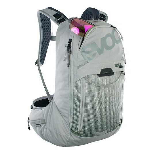 EVOC Trail Pro SF 12 Protector backpack, 12L, Stone, XS