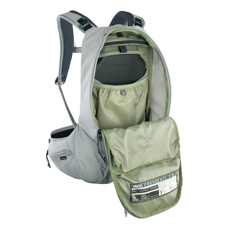 Load image into Gallery viewer, EVOC Trail Pro SF 12 Protector backpack, 12L, Stone, XS

