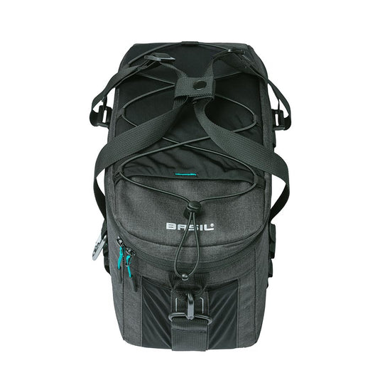 Basil Discovery 365D Trunkbag -  Medium, MIK Attachment, Black