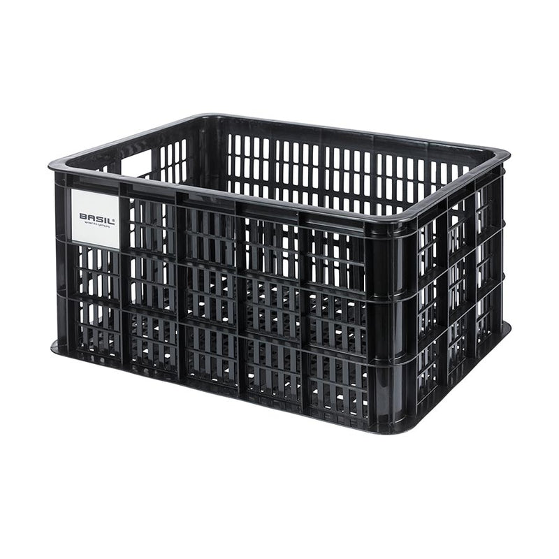 Load image into Gallery viewer, Basil Crate Basket Rear 40L, Black

