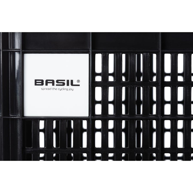 Load image into Gallery viewer, Basil Crate Basket Rear 40L, Black
