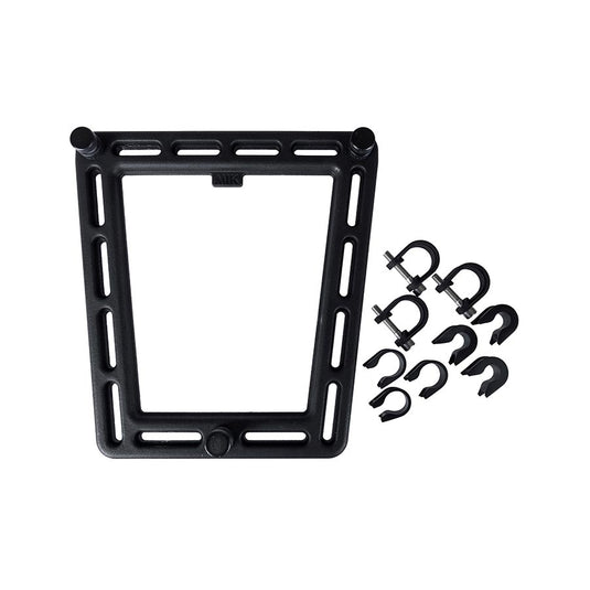 Basil MIK Side Adapter Black Pair | Bike Carrier Mounting Accessories for Front & Rear Racks