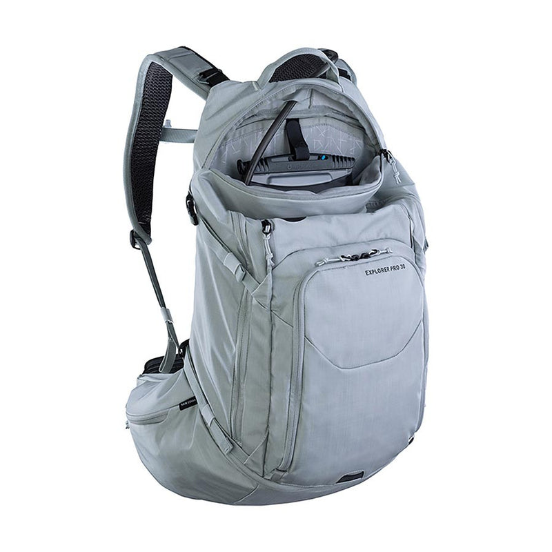 Load image into Gallery viewer, EVOC Explorer Pro 30 Hydration Bag, Volume: 30L, Bladder: Not included, Silver
