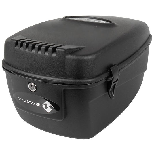M-Wave Amsterdam Rear Box Trunk Bag, 17L, Black