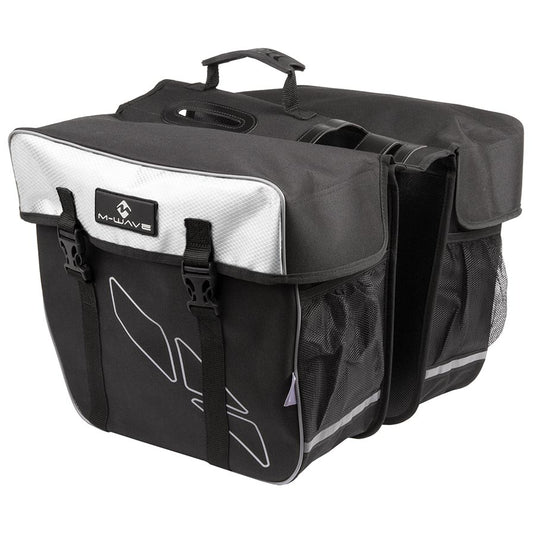 M-Wave Amsterdam Pannier 30L, White