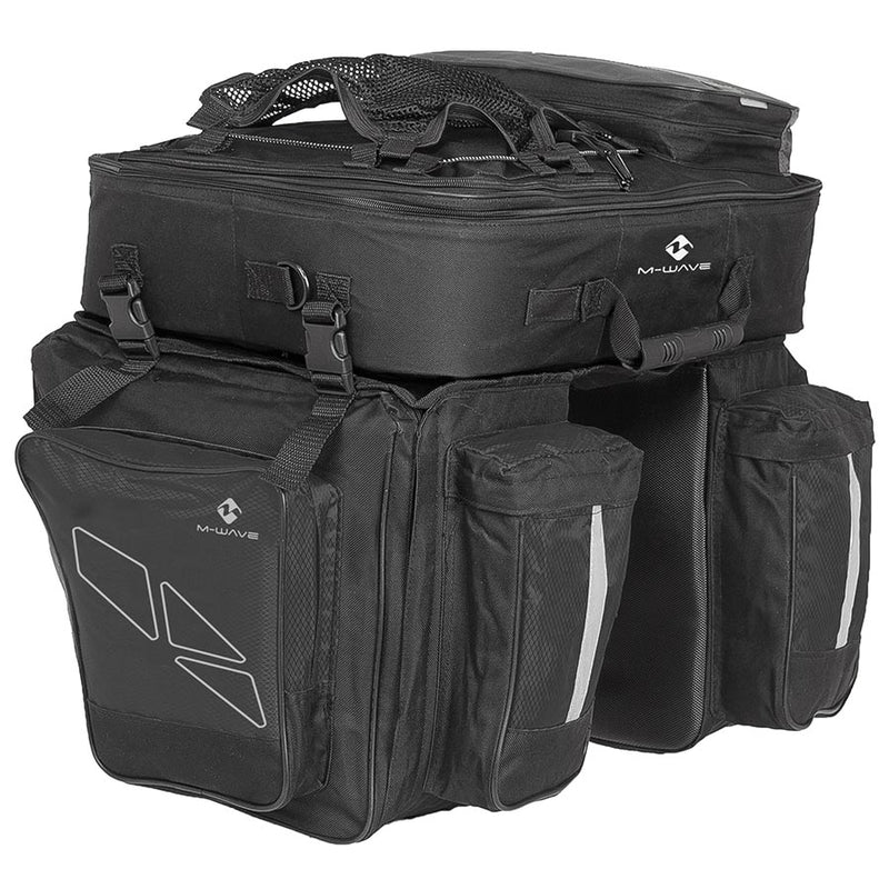 Load image into Gallery viewer, M-Wave-Panniers-Reflective-Bands-Polyester-PANR0479-Road-Touring-Panniers
