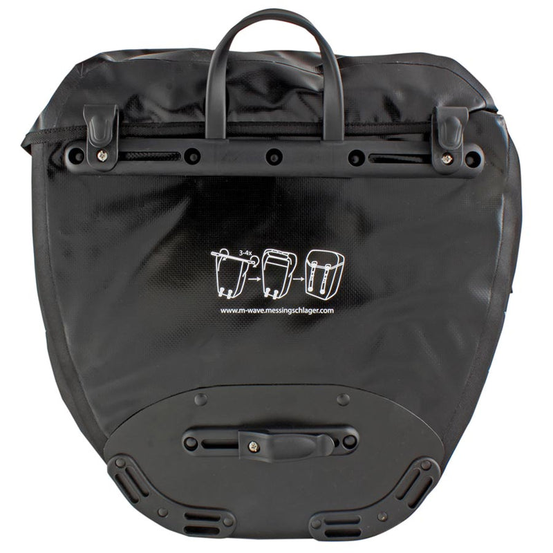 Load image into Gallery viewer, M-Wave Montreal Waterproof 40L, Pannier, 40L, Black
