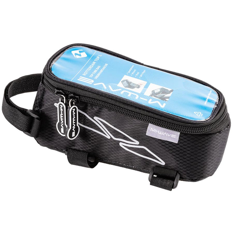Load image into Gallery viewer, M-Wave Rotterdam Top Tube Bags, Black
