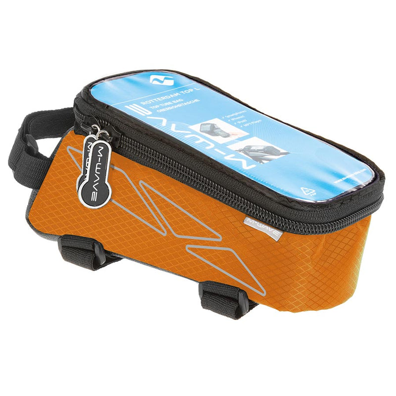 Load image into Gallery viewer, M-Wave Rotterdam Top Tube Bags, Orange
