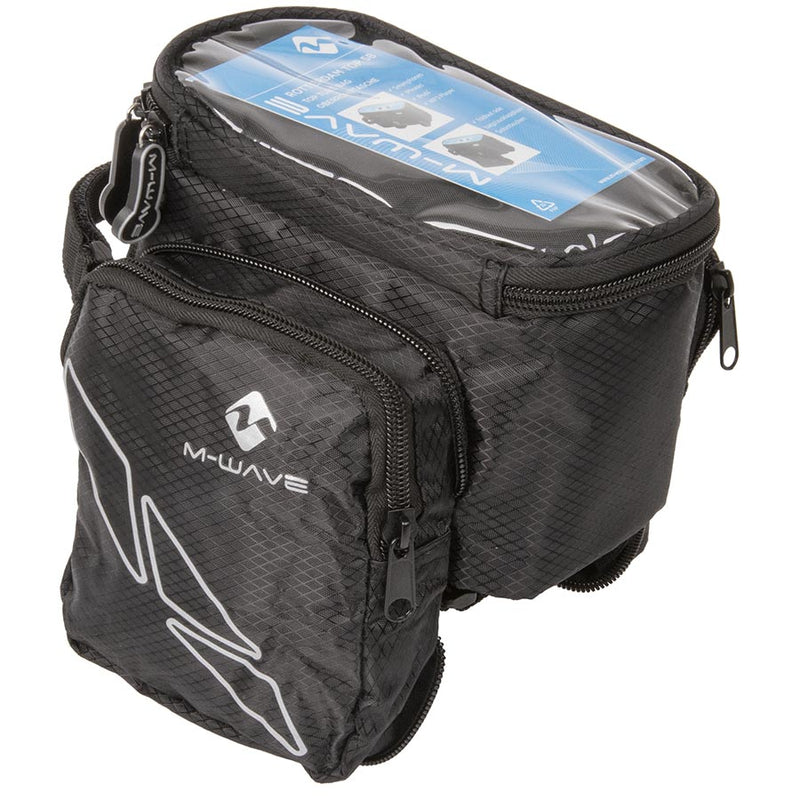 Load image into Gallery viewer, M-Wave Rotterdam SB Top Tube Bags, Black
