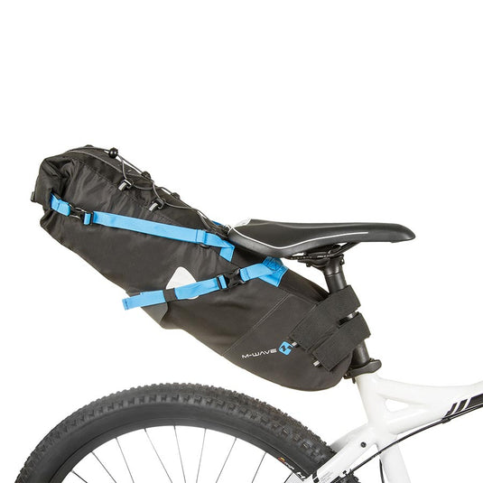 M-Wave Rough Ride 11L Seat Bag, 11L, Black