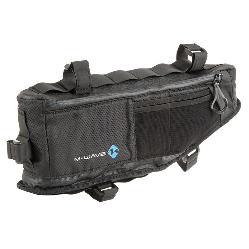 Load image into Gallery viewer, M-Wave Rough Ride Tri RR Frame Bag, 4.2L, Black
