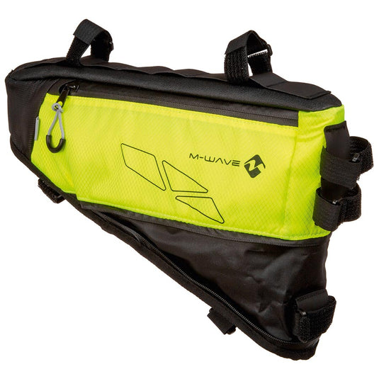 M-Wave Rough Ride Tri RR Frame Bag, 4.2L, Yellow