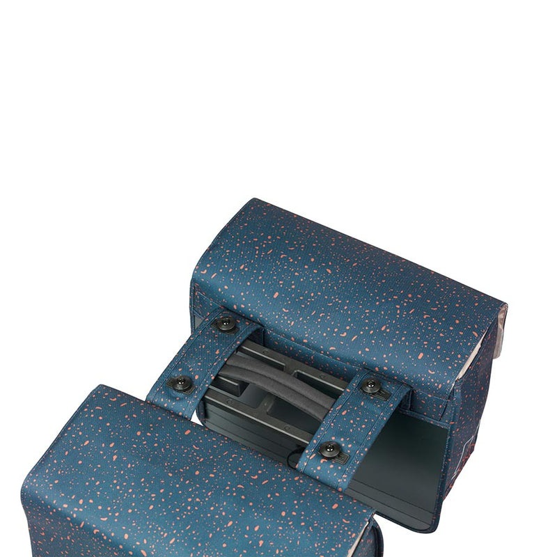 Load image into Gallery viewer, Basil Flair Double Pannier 35L, Blue, Pair
