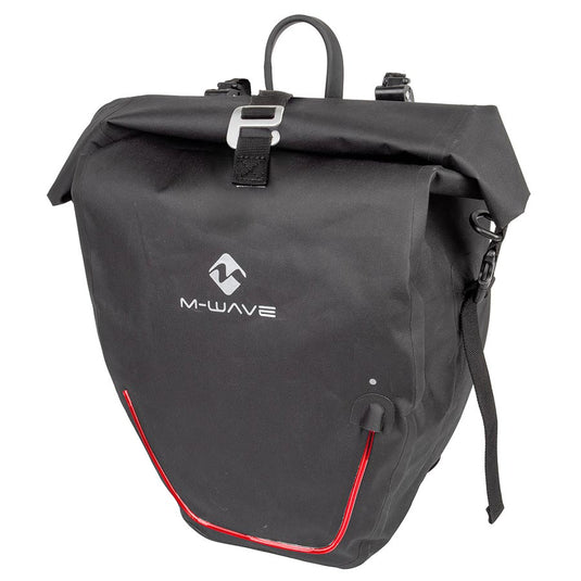 M-Wave Downtown RideBag Evident, Pannier, Black