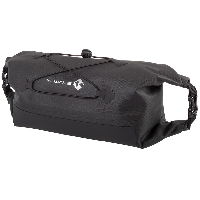 Load image into Gallery viewer, M-Wave Rough Ride II Front L Handlebar Bag, Black
