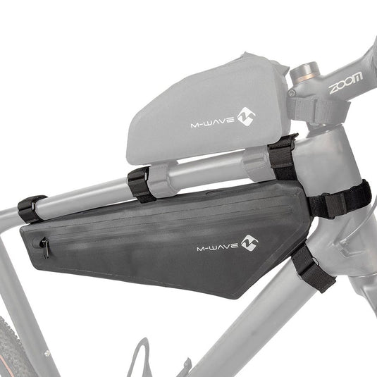 M-Wave Rough Ride II Triangle, Frame Bag, Black