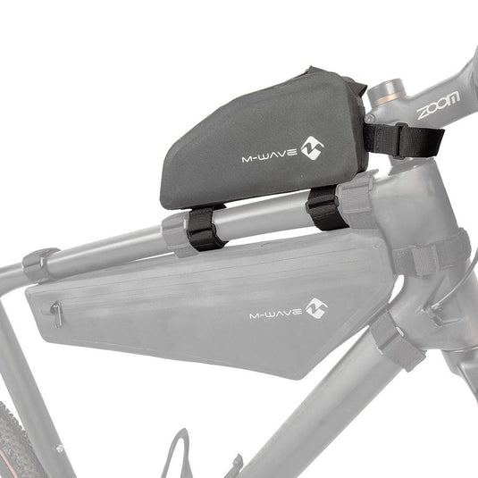 M-Wave Rough Ride II Top Top Tube Bags, Black