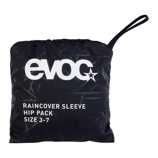 EVOC Raincover Sleeve Hip Pack, Black