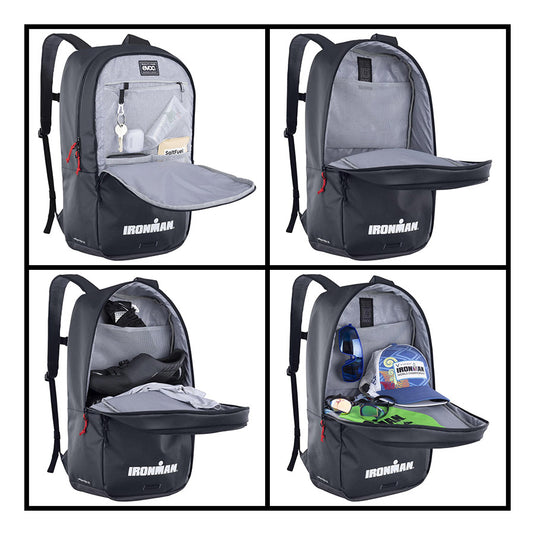EVOC Urban Pack 25 Backpack IRONMAN edition, 25L, Black