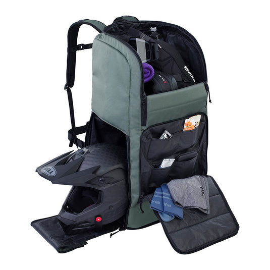 EVOC Gear Backpack 90 Backpack, 90L, Dark Olive