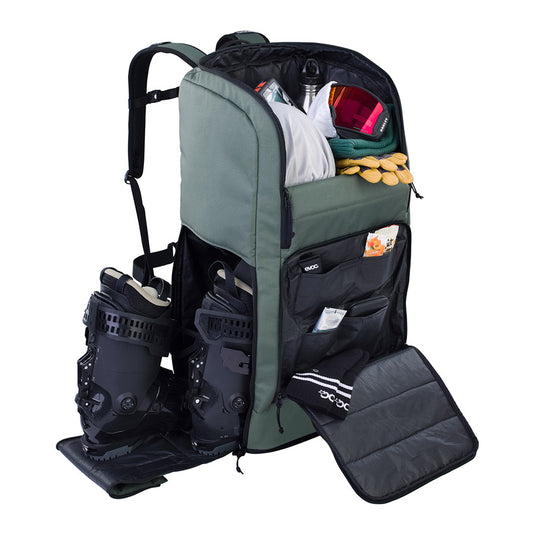 EVOC Gear Backpack 90L with Waterproof Separation & Padded Straps – 365 Cycles