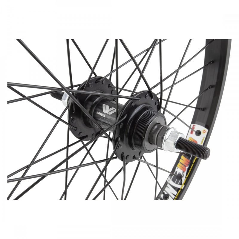 Load image into Gallery viewer, Wheel Master 20in Alloy WEI DM30 RR B/O 3/8x110mm W/M MX-4000 Rim Brake Black
