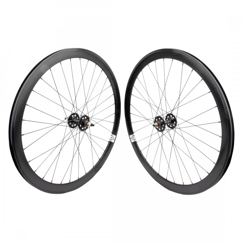 Load image into Gallery viewer, Wheel-Master-700C-Alloy-Fixed-Gear-Double-Wall-Wheel-Set-700c-Clincher_WHEL0961
