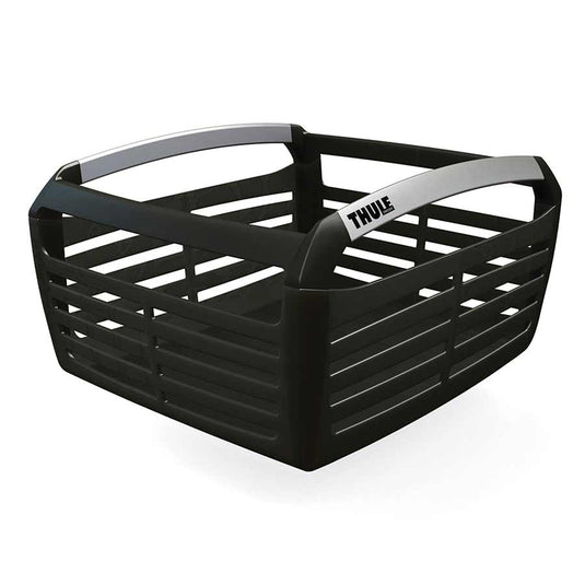 Thule-Pack-'n'-Pedal-Basket-Black-Aluminum-BSKT0554-Bicycle-Baskets