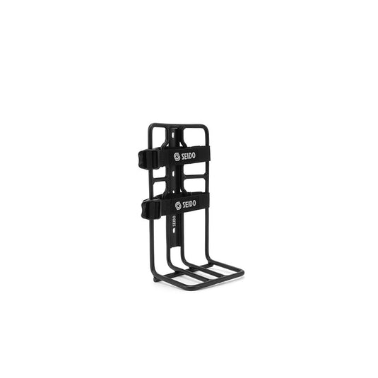 Seido Cargo Cage Large Front Rack, Black