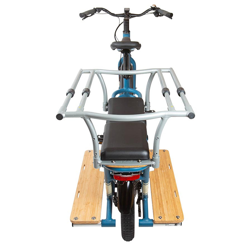Load image into Gallery viewer, Yuba Adjustable Monkey Bars 360 support and safety for passengers on the back of all longtail models

