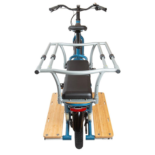 Yuba Adjustable Monkey Bars 360 support and safety for passengers on the back of all longtail models