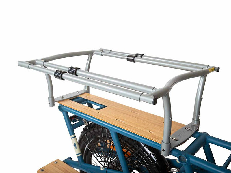 Load image into Gallery viewer, Yuba Adjustable Monkey Bars 360 support and safety for passengers on the back of all longtail models

