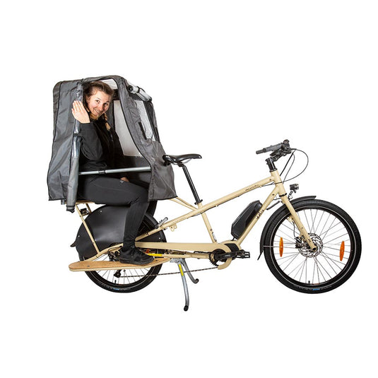 Yuba Pop Top Canopy for long tail - Mounting on adjustable monkey bars