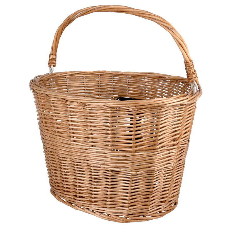 Load image into Gallery viewer, M-Wave BA-FW Clip Bar Basket, Front, 38x28x26.5cm, Tan
