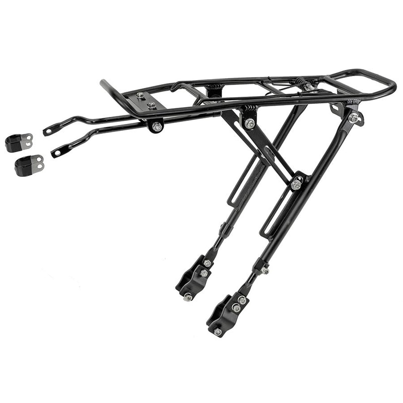 Load image into Gallery viewer, M-Wave One-4-All Rear Rack Black, Fits 20&#39;&#39; to 29&#39;&#39;, Max Load 55lbs
