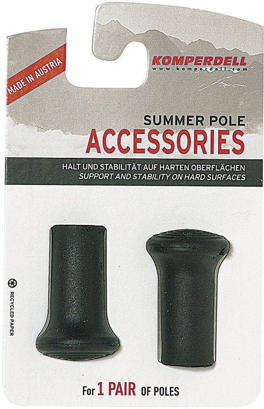 Komperdell 8mm Trekking Pole Tip Protectors 2-Pack | Durable, Performance-Enhancing Accessories