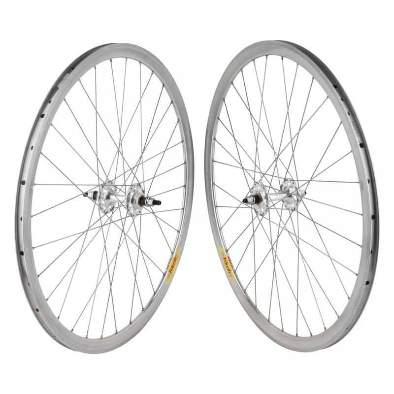 Load image into Gallery viewer, Wheel-Master-700C-Alloy-Fixed-Gear-Double-Wall-Wheel-Set-700c-WHEL2478-Bicycle-Wheelset
