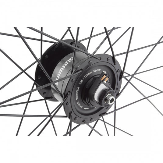 Wheel Master 700c Front Wheel Sun CR18 QRx100mm Double Wall Rim Brake Clincher