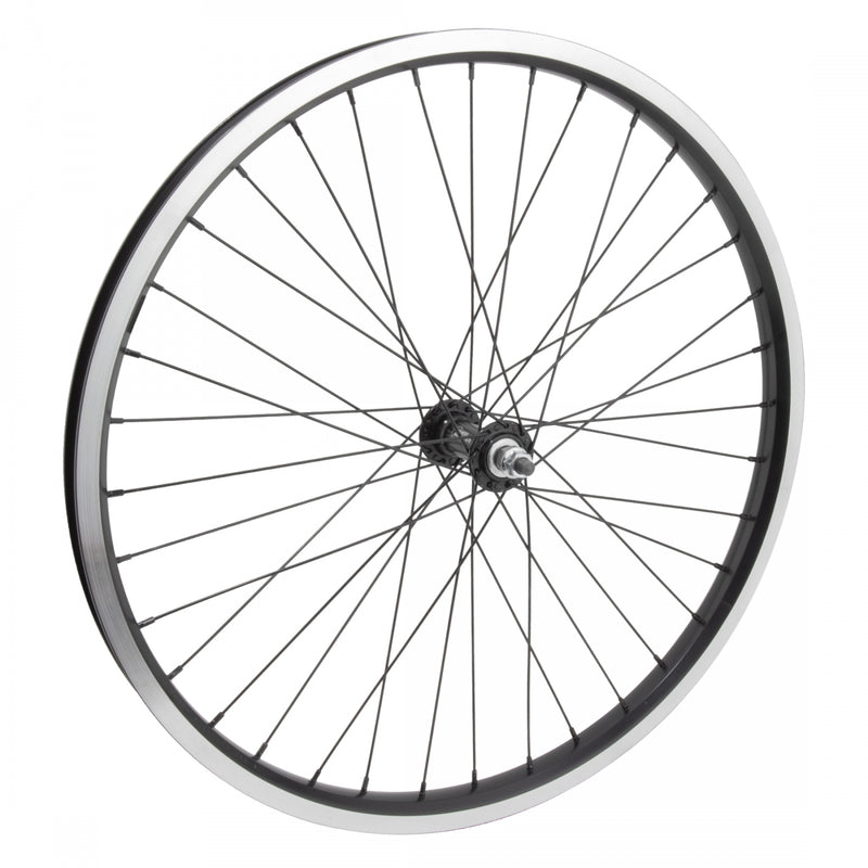 Load image into Gallery viewer, Wheel Master 24in Ryde Andra40 Front B/O 3/8x100mm W/M MT-5000 Rim Brake Black
