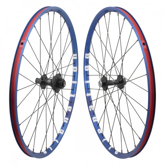 24in Alloy BMX Wheels Set