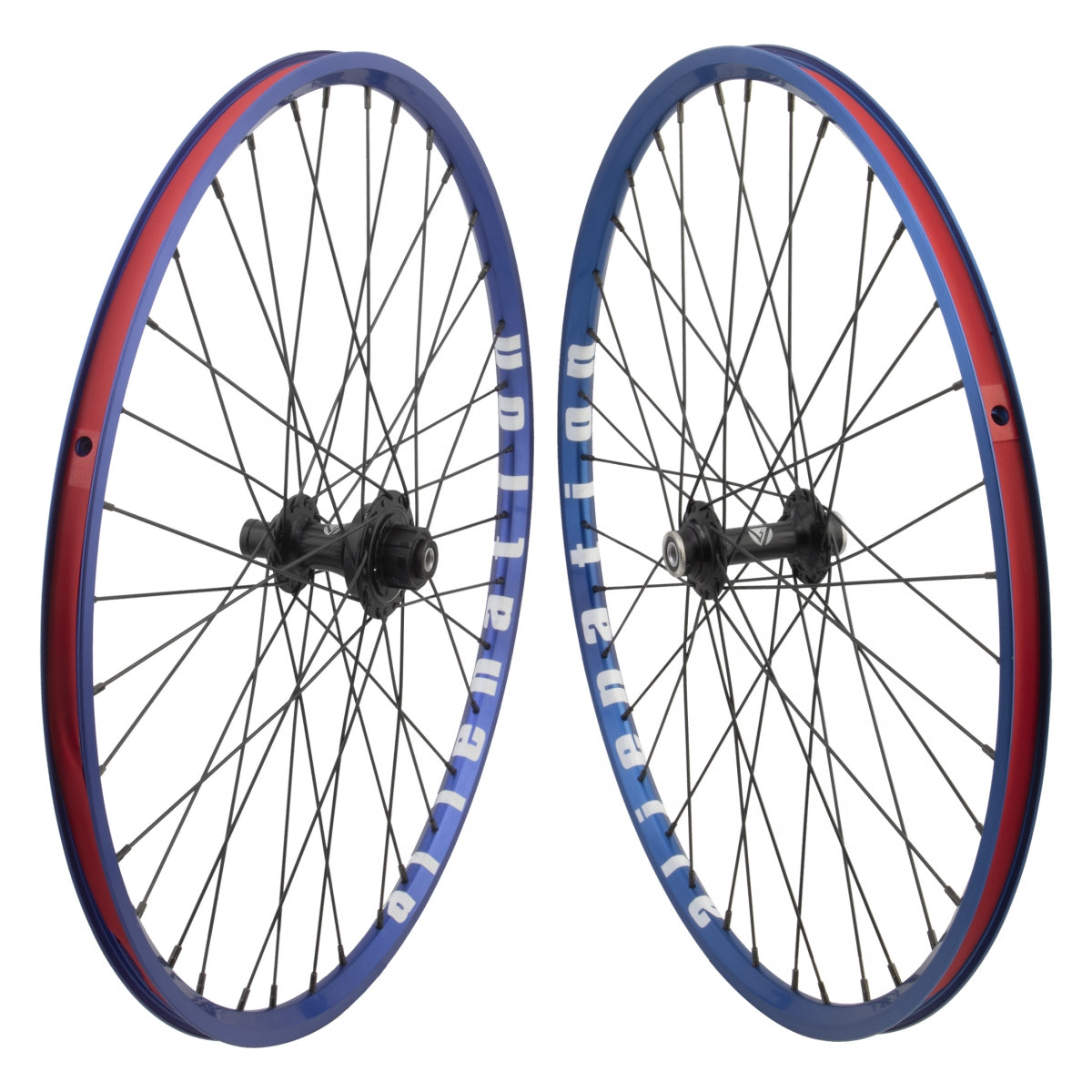 24-Inch Alloy Mini BMX Wheel Set with Alienation Mite G69 Rims – 365 Cycles