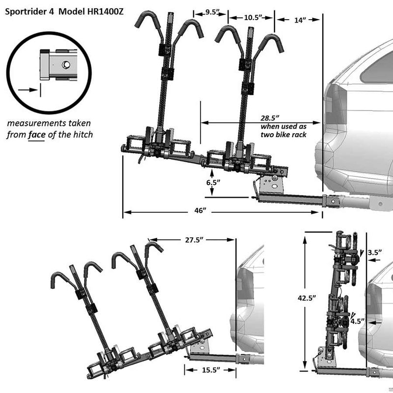 Load image into Gallery viewer, Hollywood Sport Rider 4 2in 4 Bike Anti-Theft Security Cables
