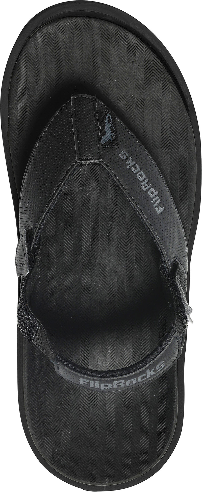 Load image into Gallery viewer, Fliprocks Fliprocks Extreme Flip Flops Fliprocks W/3 Pads Black 6/7 Sandals
