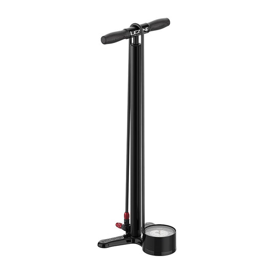 Lezyne Alloy Floor Drive Floor Pump, ABS-1 Pro Chuck, 220psi, Satin Black