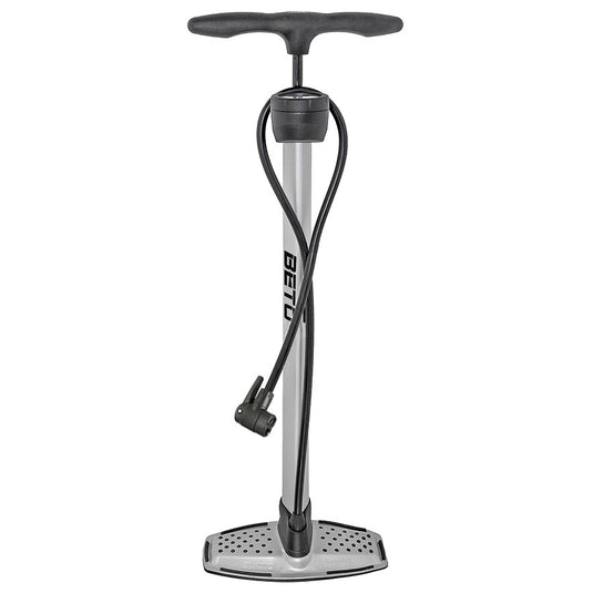 Beto 11/160 DS Floor Pump Dual Valve Head, 160psi, Silver